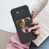 Чехол-буклет для Poco X3 NFC PocoX3 Pro Задняя крышка Ретро Цветы Розовый Черный Мягкий ТПУ Чехол с инициалами Для Xiaomi Poco X 3 Pro
