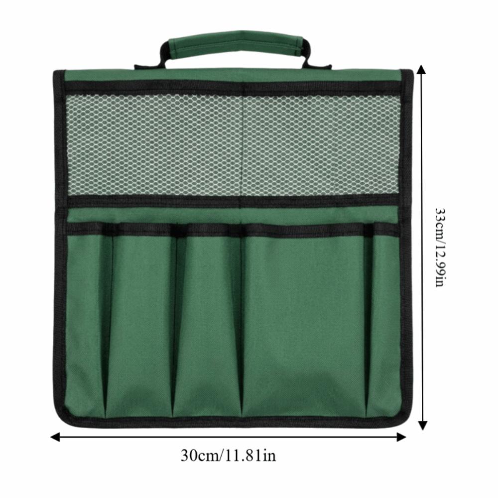 Foldable Garden Kneeler Tool Bag Garden Stool Storage Pouch Outdoor Gardening Work