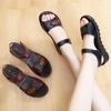 Mother's Shoes Middle-aged and Elderly Sandals Women Non-slip Elderly Middle-aged Beach Women Shoes