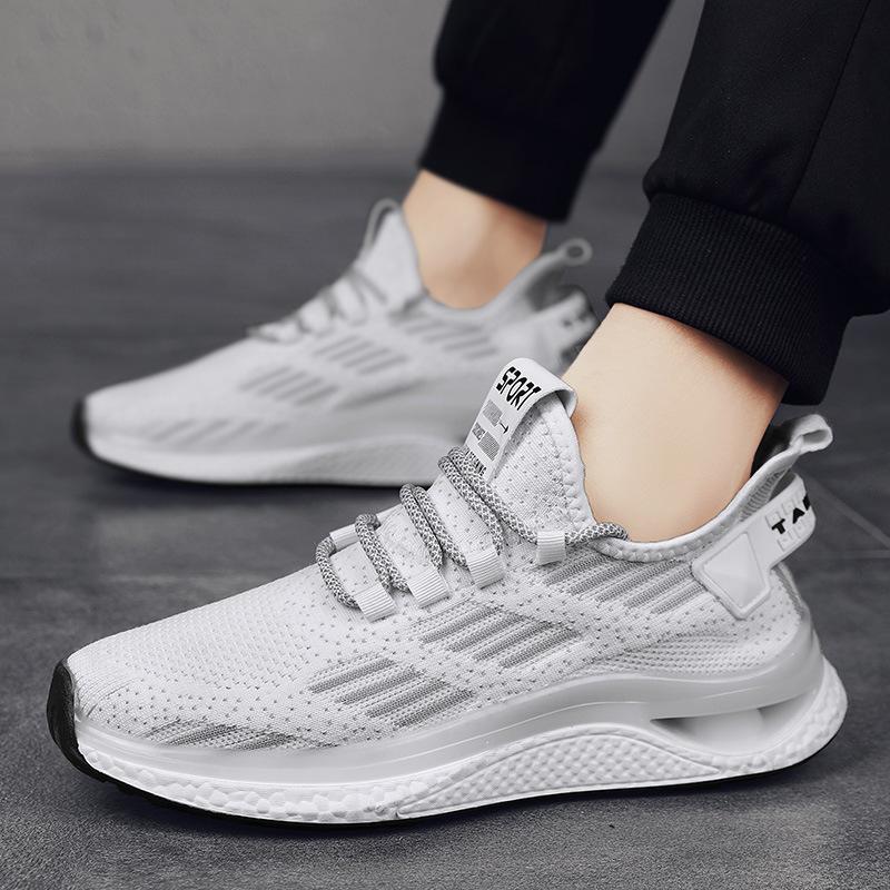 МОДНАЯ ОБУВЬ, мужские дышащие спортивные кроссовки, спортивные кроссовки для бега, уличные женские теннисные кроссовки для тренажерного зала