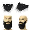 Funny Costume Party Male Man Halloween Beard Facial Hair Disguise Game Black Mustache