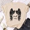 100% Хлопковая Футболка Fourth Wing Tee Женская Уличная Футболка FeУнисекс Японское Аниме Графическая Одежда Унисекс
