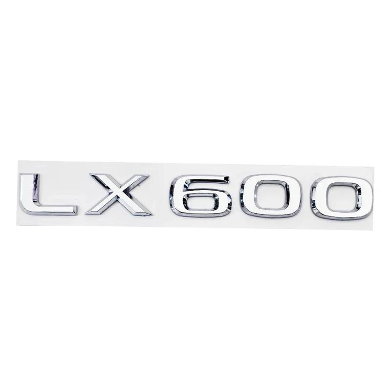 3D ABS Логотип Для Lexus GX470 LX570 LX600 RX350 RX300 Эмблема Цифры Буквы Наклейка Наклейка На Багажник Автомобиля Клейкая Наклейка Аксессуары