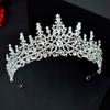 Zinc Zinc Alloy Rhinestone Headband Women Tiara Wedding Jewelry Bridal Crown Korean Style Bridal Headwear