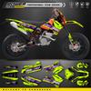 PowerZone Индивидуальные Графические Наборы Командных Фонов Наклейки Для KTM 05-06 SXF 06-07 XCF XCW 05-07 EXC Enduro 125-500cc 35