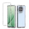 Гибридный противоударный чехол-броня 3 в 1 для Tecno Spark 20 Pro Plus KJ7 Жесткий пластиковый каркас Прозрачная задняя крышка из ТПУ Fundas
