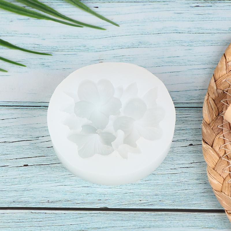 1 шт. силиконовая форма в форме цветка Гардения Плюмерия Рубра формы Diy инструмент для выпечки