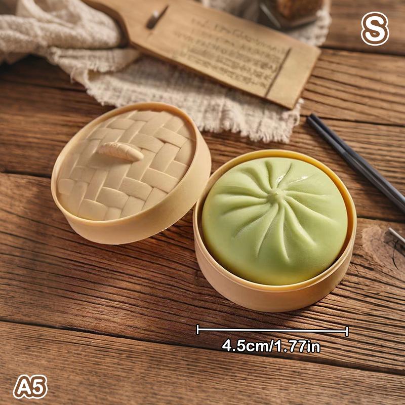 Hot sale Giant Dumpling Squeeze Anxiety Relief Fidget Simulation Food Steamed Stuffed Bun Soft Squeeze Decompression Dough Toy