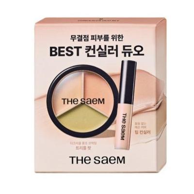 Набор консилеров Cover Perfection Duo B – 03 Корректирующий бежевый + 1.0 Светло-бежевый (13.5г + 5г)