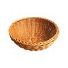 Imitation Vine Natural Fruit BasketsFood Storage BowlDecorative Rattan Wicker Serving Basket for Snack and Bread Easy To Carry