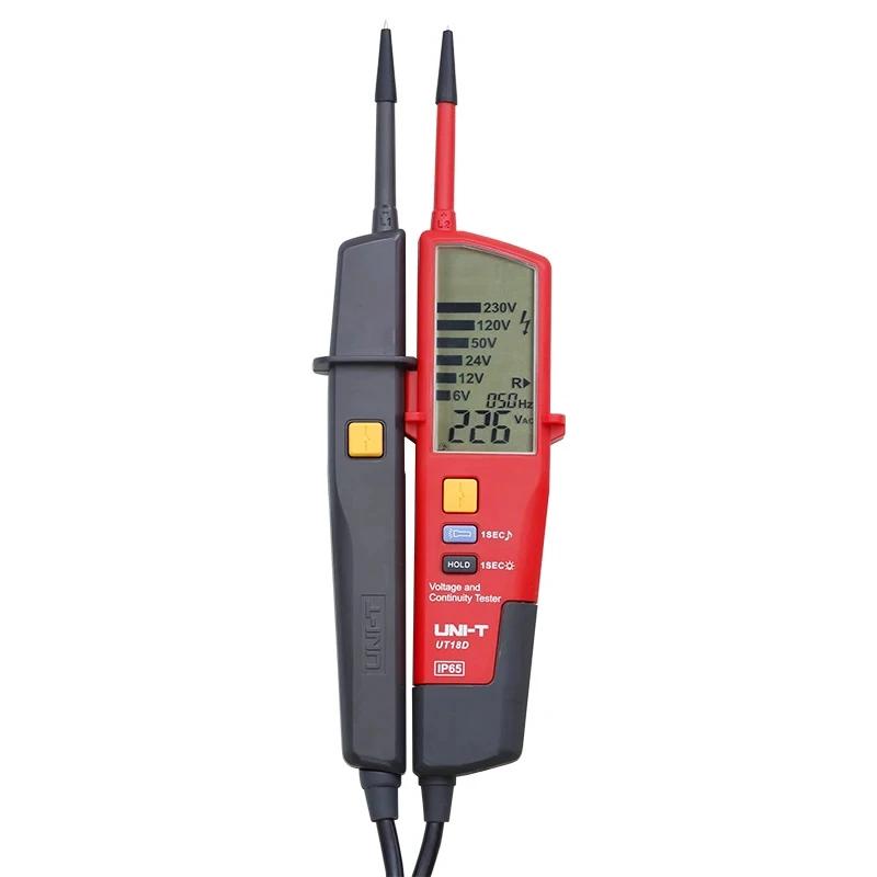 UNI-T UT15C UT18C UT18D Voltage Indicator Digital Voltmeter Volt Probe Voltage Meter Tester Phase Sequence Continuity Multimeter