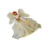 Golden Angel Doll Tree Top Delicate LED Glowing Pendant Christmas Tree Top Star  Navidad Noel Gifts
