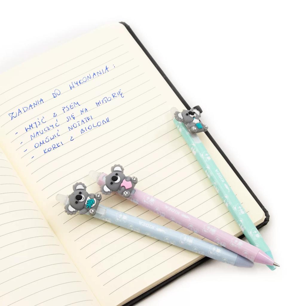 KIDEA Koala Erasable Pen with Figurine - Blue