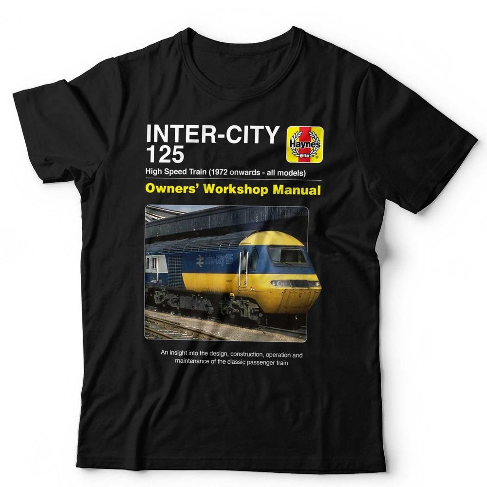 InterCity 125 Train TShirt Haynes Trainspotter British Rail HST Unisex Kids T