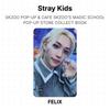 Stray Kids SKZOO POP-UP & CAFE SKZOO'S MAGIC SCHOOL POP-UP STORE Коллекционная книга Официальная фотокарточка