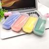 Colored Cute Travel Women Transparent PVC Eye Glasses Box Bag Case Protection Holder Carry Box Eyewear Accessories