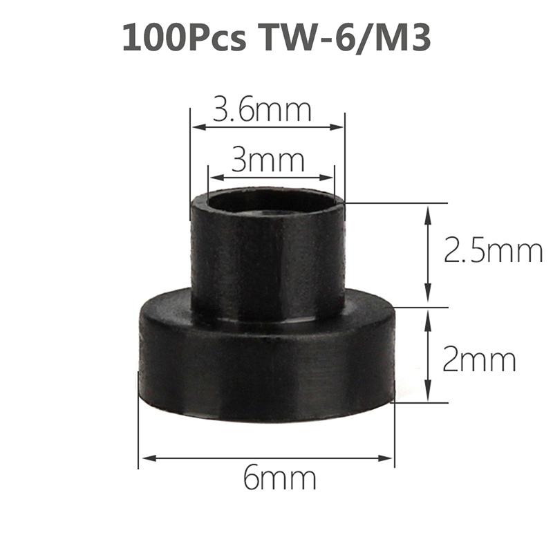5/10/20/50/100 шт. M3 M4 M5 M6 M8 M10 M12 M14 M16 винт нейлоновая прокладка транзистора шаг T-типа пластиковая шайба изоляционная прокладка