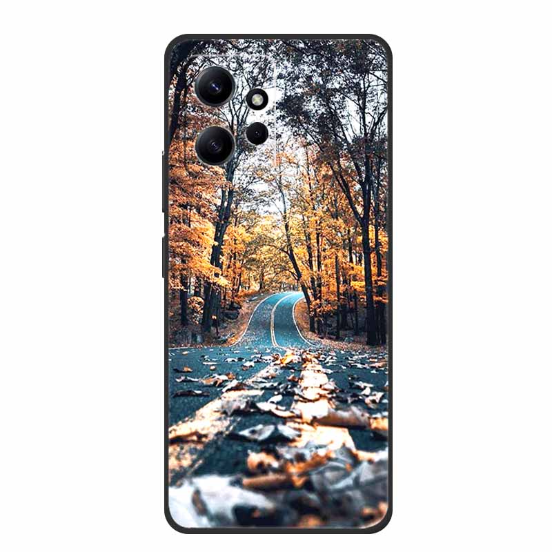 For Xiaomi Redmi Note 12 4G Case Animals Soft Silicone TPU Phone Cases Back Cover for Redmi Note12 4G Fashion 23021RAA2Y Fundas