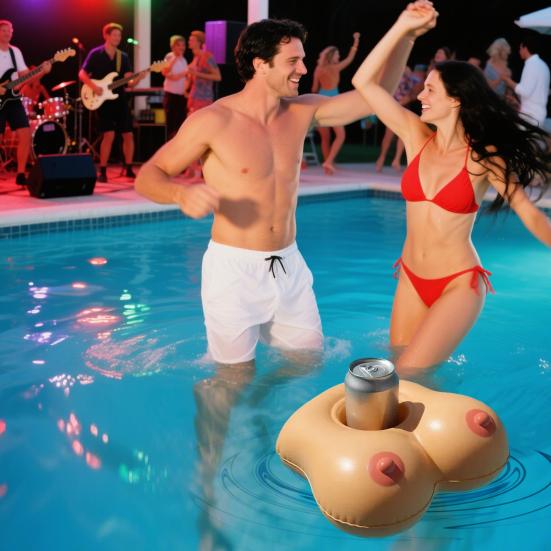 Подстаканник Надувной держатель для напитков Лето Ванна Бассейн Пляж Бассейн