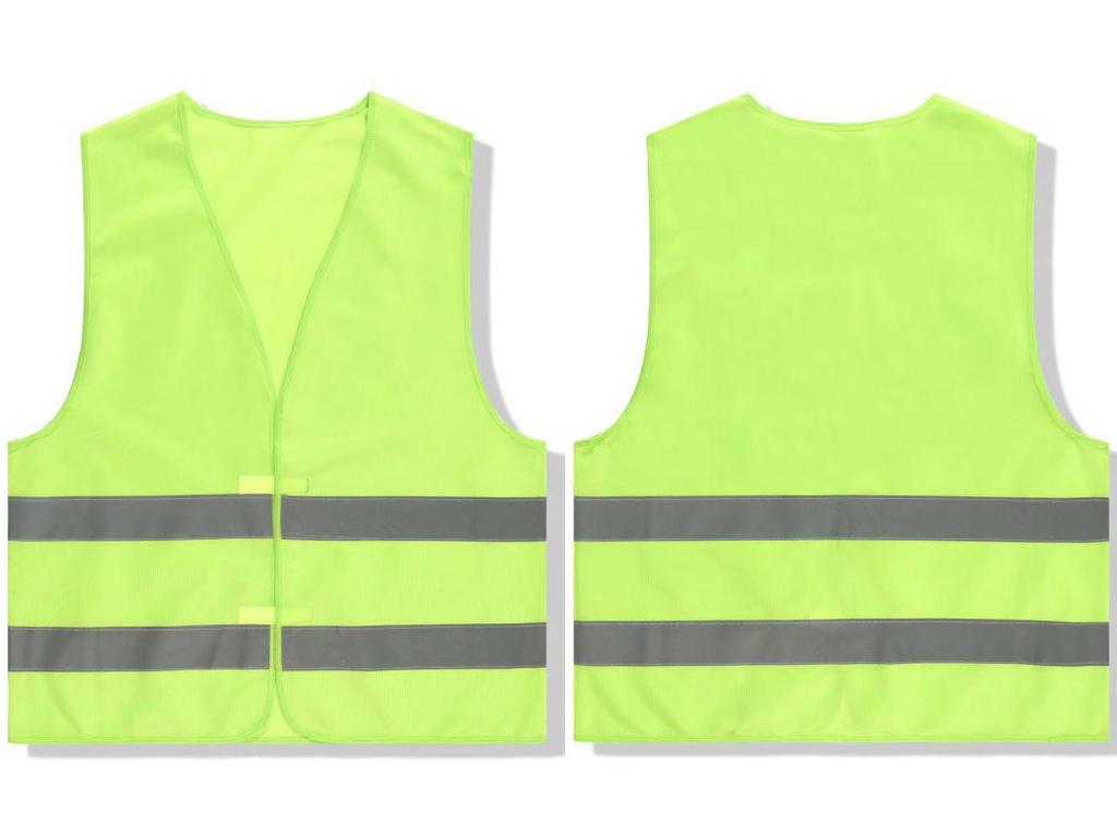 Breathable Mesh Reflective Safety Vest for Inspection, Construction, Riding, and Gardening