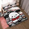 3D Pochacco printed bedding set duvet cover 1 duvet cover 2 pillowcase adult and children's bedding set luxury gift