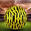 Футбольный мяч для зала Borussia Dortmund Размер 5 Цветной Для всех возрастов Машинная строчка ПВХ Готов к соревнованиям Прочный Высокий отскок