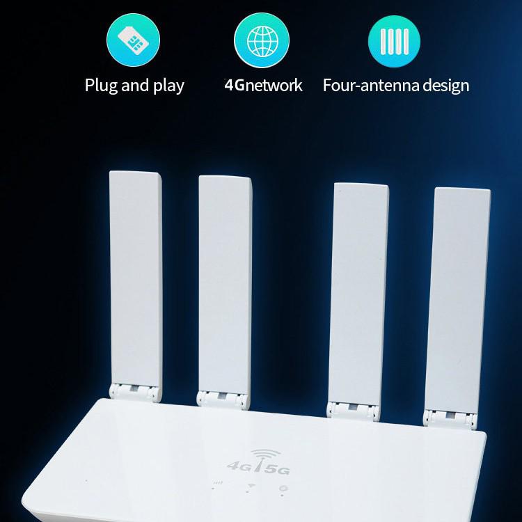 4G Wireless 300M WiFi SIM Card Router for Europe, Southeast Asia, Africa - Model CPE906