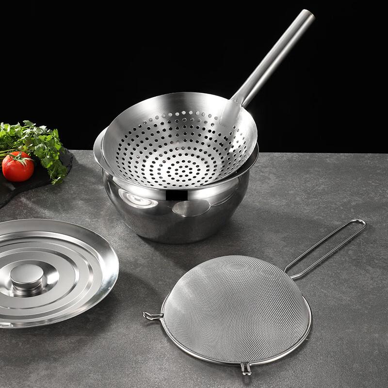 Stainless Steel Kitchen Skimmer Spoon