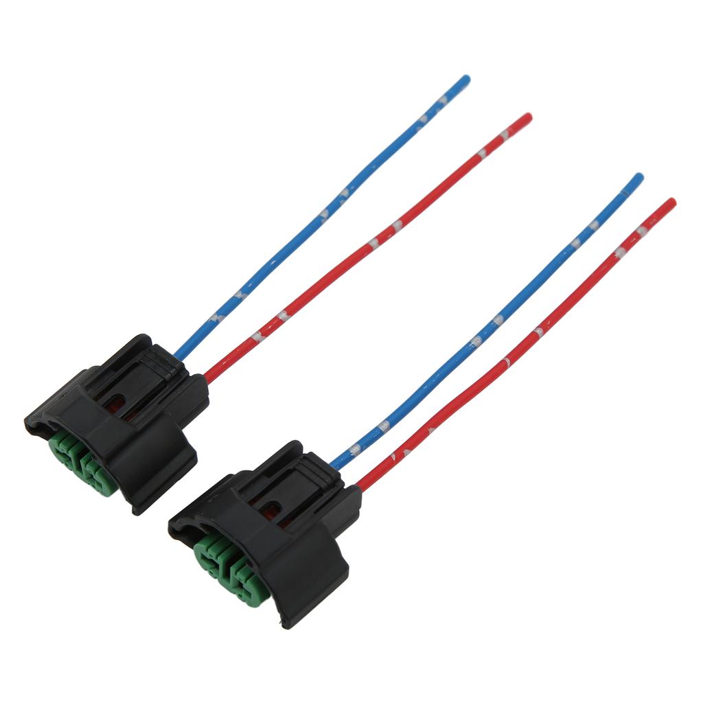 2 Pcs H11 Female Adapter Plug Connector Wiring Harness Sockets with Wire Pigtails for Headlight Fog Light