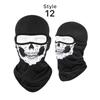 Skull Balaclava Full Face Cover Bandana for Outdoor Cycling Face Mask Neck Gaiter Motorcycle Accessories