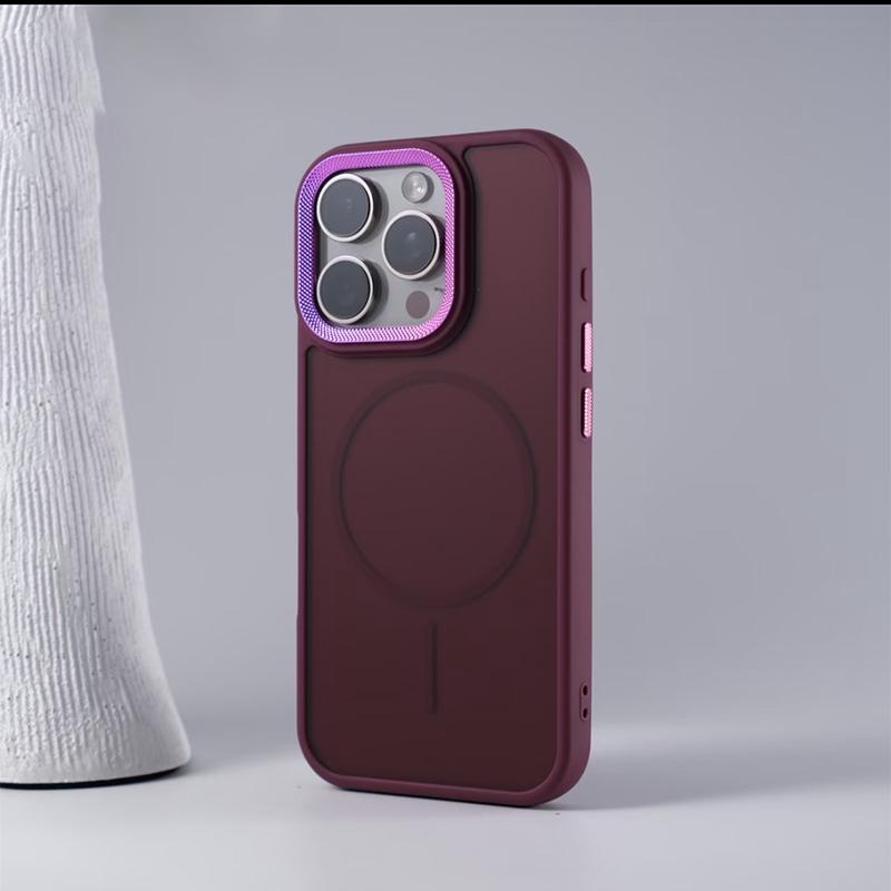 Чехол Spiricle Camera Magsafe для iPhone 16 15 Pro Max 14 13 12 11 Pro Max Матовый Магнитный PC Ударопрочный Чехол для iPhone16