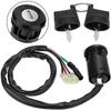 M MATI Ignition Key Switch For Honda Recon 250 1997- TRX250EX TRX250X 2001- TRX400EX 1999-2004 FourTrax 200 TRX200/TRX200D 1990-1997 35100-HM8-000
