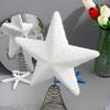 Glitter Star Christmas Tree Topper Sparkly Star Treetop Christmas Ornament for Holiday Home Desktop Party Decor