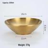 Wutuo 33cm Gold Conical Multipurpose Bowl