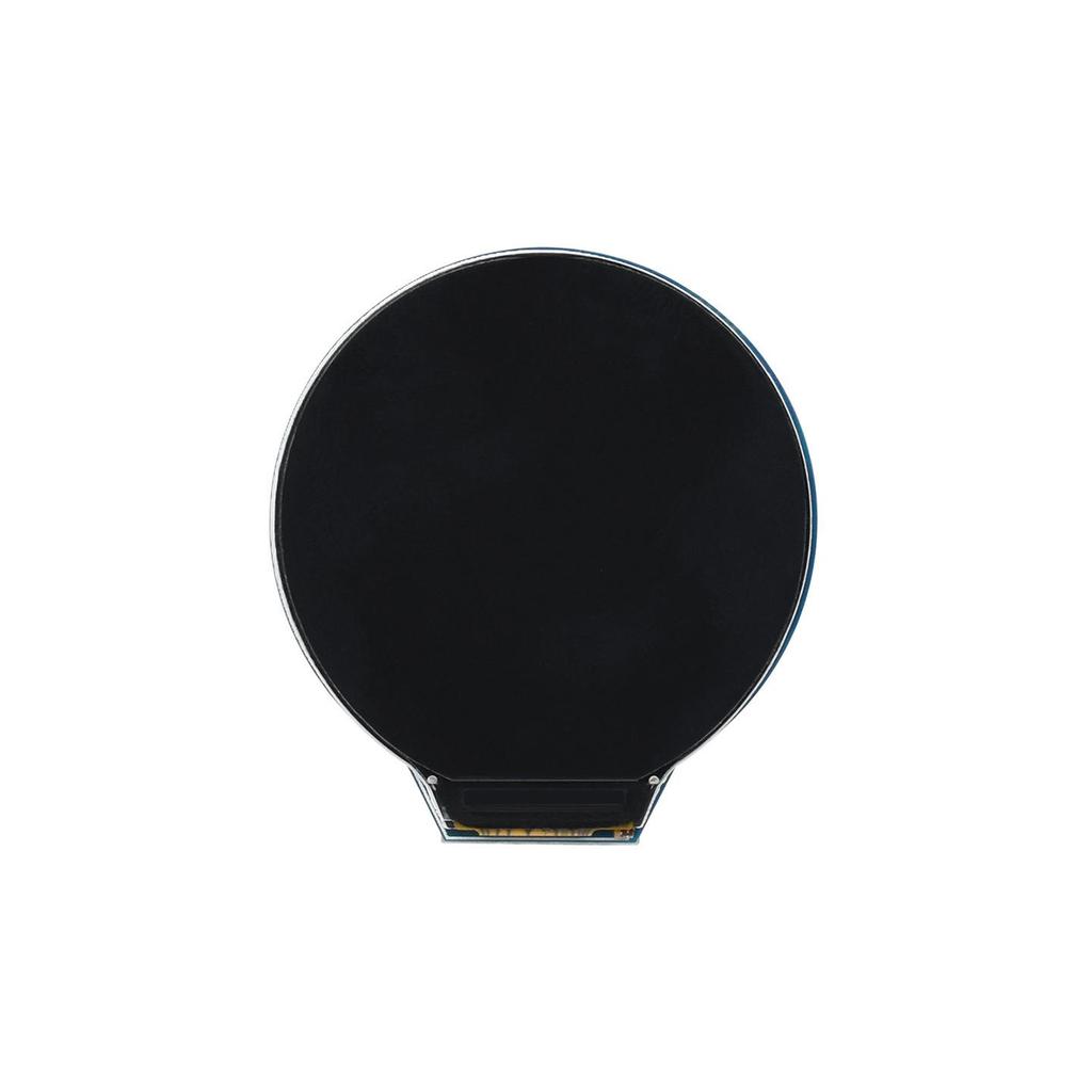 MicroSnow RP2040 Dev Board with 1.28" Round LCD & Sensors for MicroPython