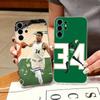 Чехол для телефона Giannis Antetokounmpo 34 для Samsung S25, S24, S21, S22, S23, S30, Ultra, S20, Plus, Fe, Note, 10, 9, 5G Прозрачный чехол