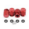 lcqg2 4PCS Car Wheel Tire Valve Caps Tyre Stem Covers Airdust Waterproof For Ford Ranger Accessories