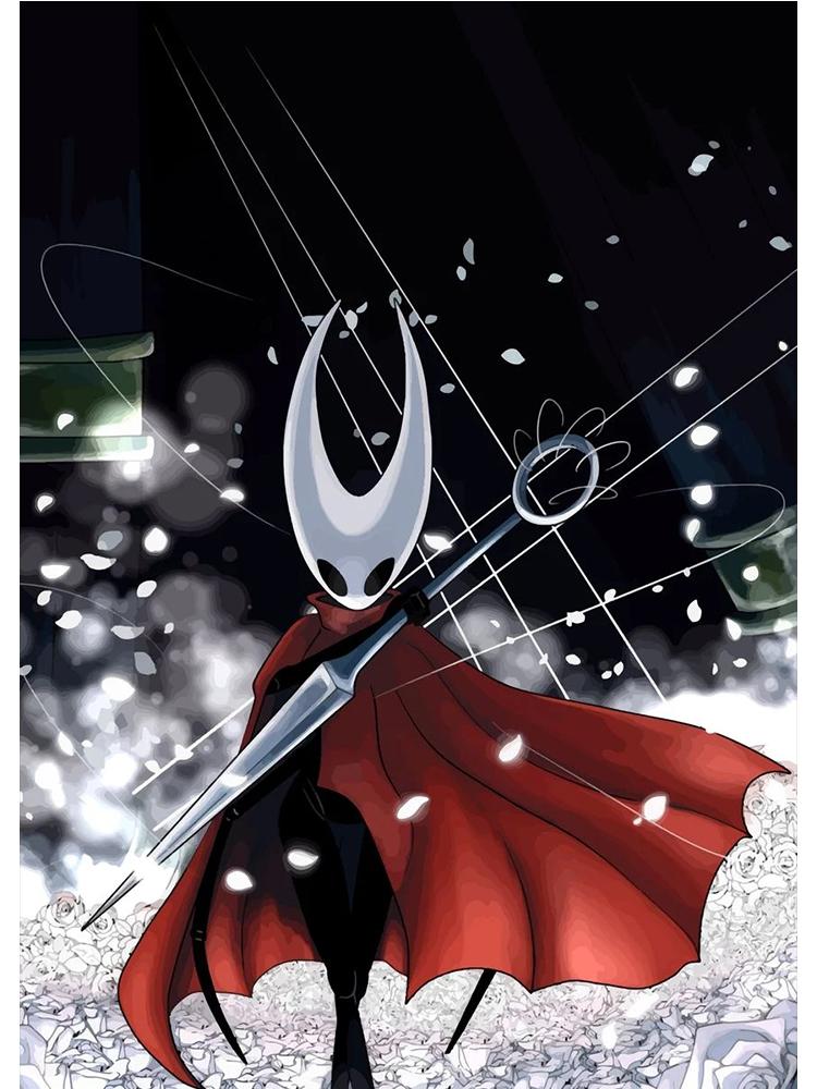 Videogame Hollow Knight Posters Prints Canvas Painting Anime Game Wall Picture For Modern Kids Room Home Decoration