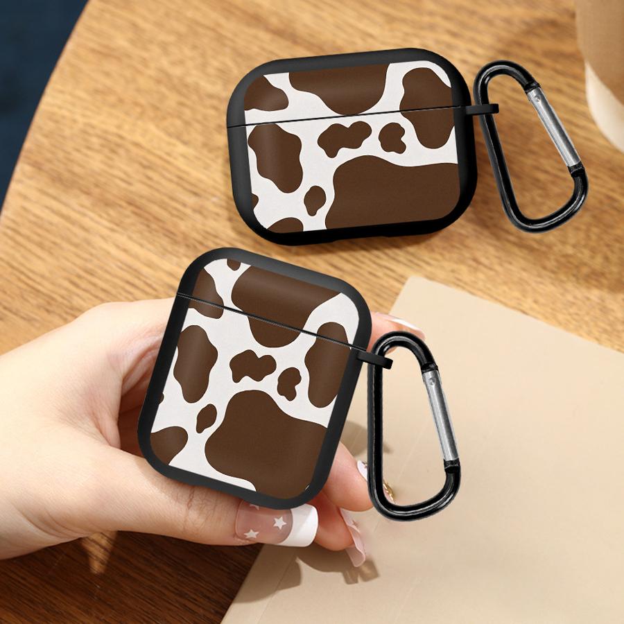 Fashion Cow Pattern Case For Airpods Pro2 2 Pro3 1 4 Pro 3 Earphone Cases Cover