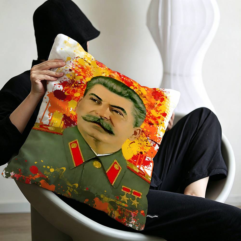 Ленин Иосиф Сталин Наволочка Наволочка Обивка Диван Декоративная Подушка Домашний Декор Наволочка