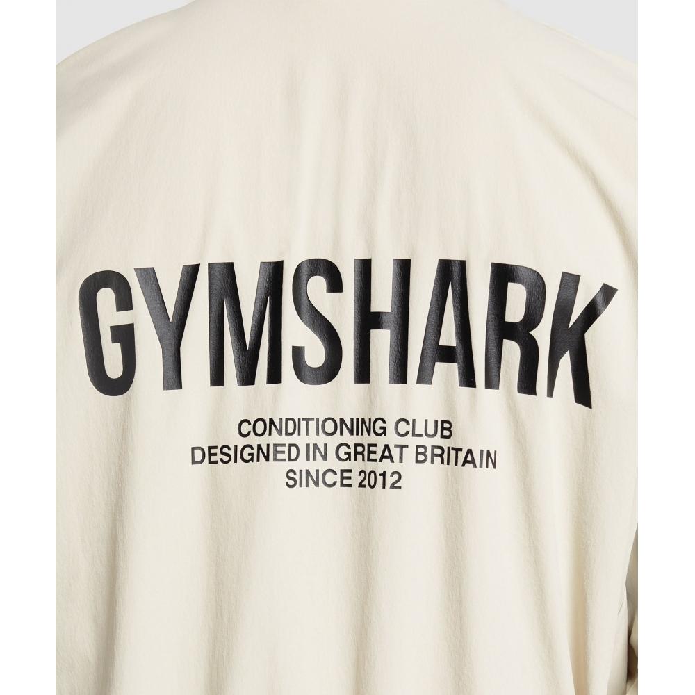 Gymshark Conditioning Club Track Jacket Pebble Grey A2c1d Gb7p