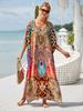 Летние пляжные платья, накидки для женщин, купальники, пляжная одежда, саронги, купальники, кафтан