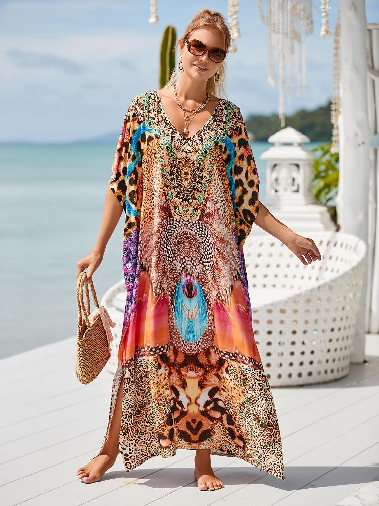 Летние пляжные платья, накидки для женщин, купальники, пляжная одежда, саронги, купальники, кафтан