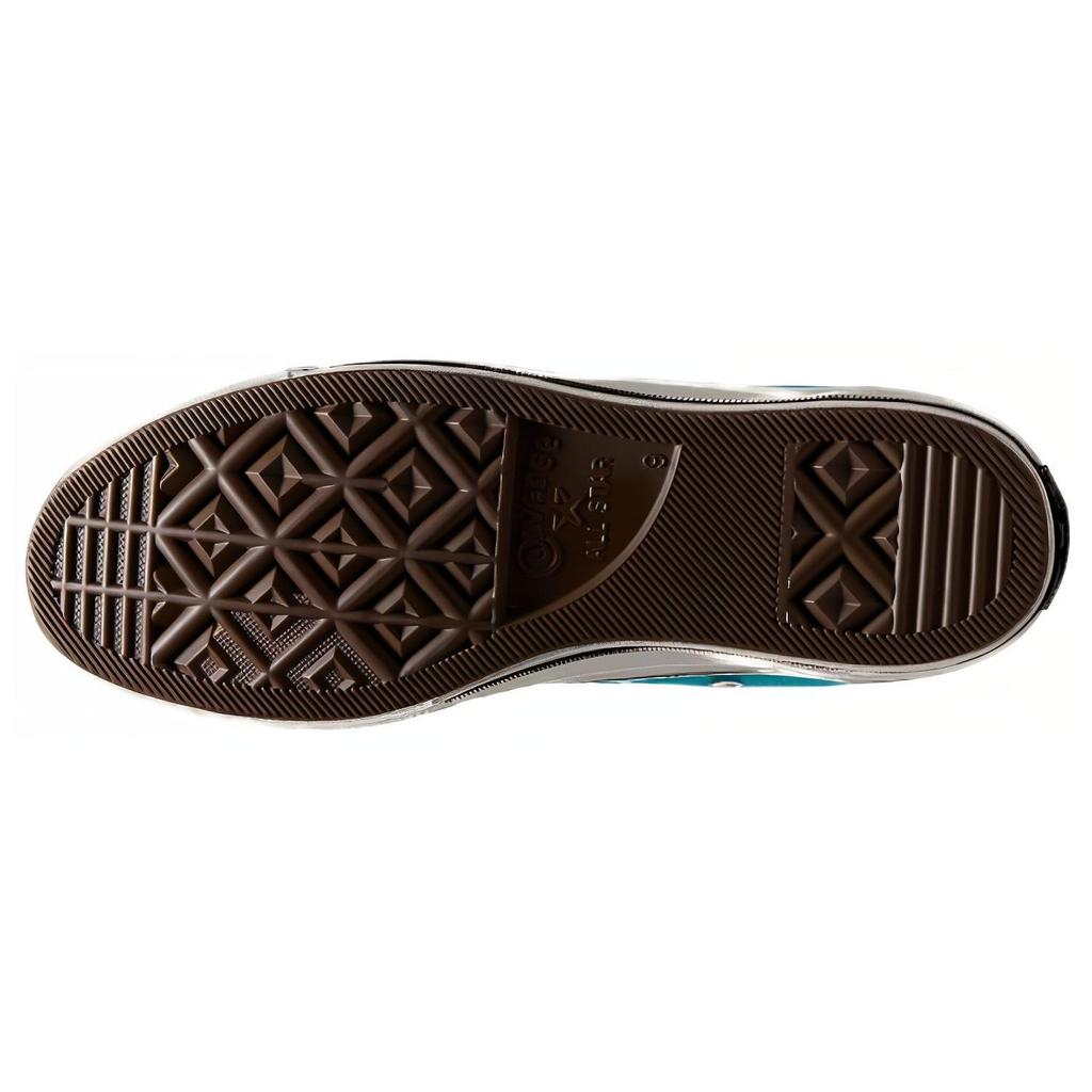 Converse Кроссовки унисекс Chuck 70 High Vintage Canvas - Teal Universe Egret Black A05589C