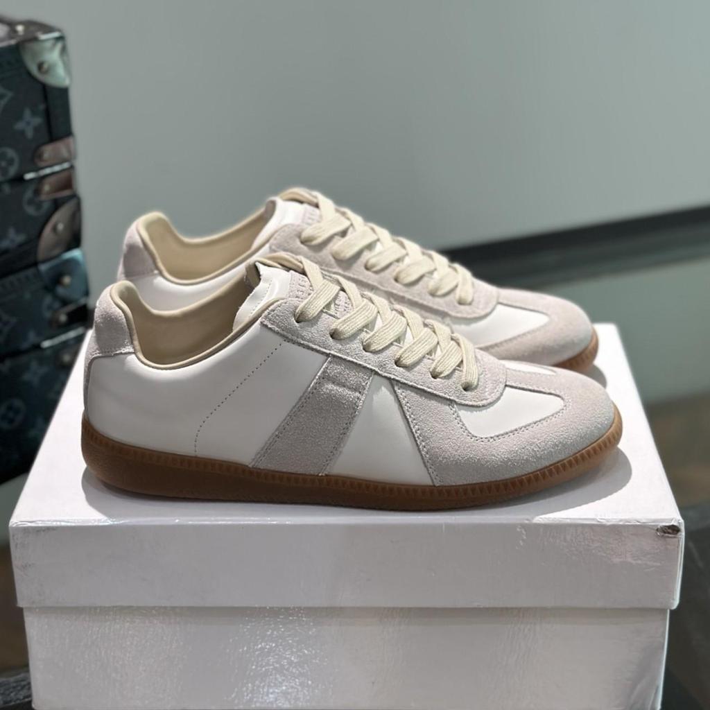 Универсальные повседневные кроссовки унисекс в ретро-стиле из натуральной кожи с мягкой подошвой, на ремешках и без