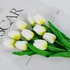 Tulip Simulation Flower, Fake Flower Prop, Plastic Material, Wedding Decoration, Living Room Bouquet Prop