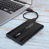 2.5in Hard Disk Box Aluminum Alloy External Case USB 2.0 SATA Computer Accessories (Not Inclube