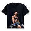 Футболка Joshua Van UFC MMA, Спортивная футболка с изображением чемпионов UFC, Графическая футболка