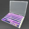 Dustproof Clear Keycaps Case 77 1U Keys Keycaps Package Organizer Keyboard Keycaps Tray Home