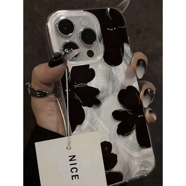 16E Rose ral окрашенный чехол для iPhone 15 14 13 12 11 Pro Max X XR XS 7 8 16 Plus мягкий чехол